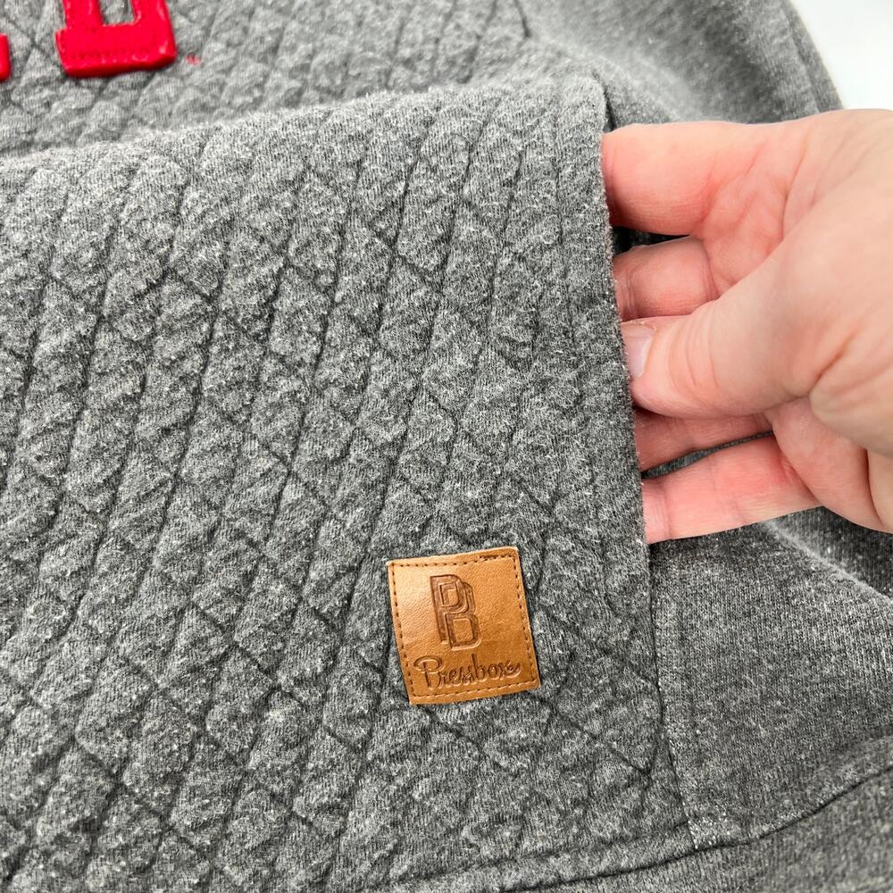 Pressbox Washington State University Quilted Sweatshirt Cougars Women Medium WSU - Picture 5 of 8